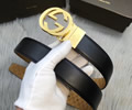 GUCCI Leather belt best quality 1:1 W3.5