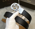 GUCCI Leather belt best quality 1:1 W3.5