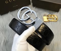 GUCCI Leather belt best quality 1:1 W3.8