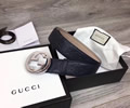 GUCCI Leather belt best quality 1:1 W3.8