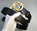 GUCCI Leather belt best quality 1:1 W3.8
