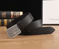 GUCCI Leather belt best quality 1:1 W3.5