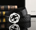 GUCCI Leather belt best quality 1:1 W3.8