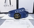 GUCCI Leather belt best quality 1:1 W3.5