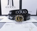 GUCCI Leather belt best quality 1:1 W3.5