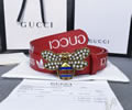 GUCCI Leather belt best quality 1:1 W3.5