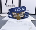 GUCCI Leather belt best quality 1:1 W3.5