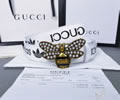 GUCCI Leather belt best quality 1:1 W3.5