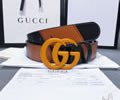 GUCCI Leather belt best quality 1:1 W3.8