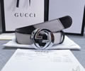 GUCCI Leather belt best quality 1:1 W3.8