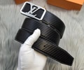 Louis Vuitton LV Leather belt best quality 1:1 W3.8