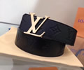 Louis Vuitton LV Leather belt best quality 1:1 W3.8