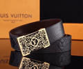 Louis Vuitton LV Leather belt best quality 1:1 W3.8