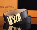 Louis Vuitton LV Leather belt best quality 1:1 W3.8