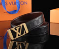 Louis Vuitton LV Leather belt best quality 1:1 W3.8