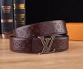 Louis Vuitton LV Leather belt best quality 1:1 W3.8