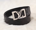 Louis Vuitton LV Leather belt best quality 1:1 W3.8