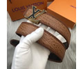 Louis Vuitton LV Leather belt best quality 1:1 W3.8