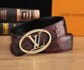 Louis Vuitton LV Leather belt best quality 1:1 W3.8