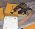 Louis Vuitton LV Leather belt best quality 1:1 W4.0