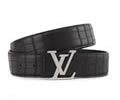 Louis Vuitton LV Leather belt best quality 1:1 W3.8