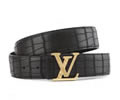Louis Vuitton LV Leather belt best quality 1:1 W3.8