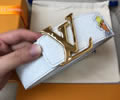 Louis Vuitton LV Leather belt best quality 1:1 W4.0
