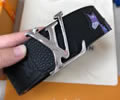 Louis Vuitton LV Leather belt best quality 1:1 W4.0