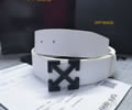 OFF WHITE Leather belt best quality 1:1 W 38MM