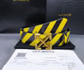 OFF WHITE Leather belt best quality 1:1 W 38MM