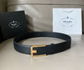 PRAD Men belt Top quality 1:1 W4.0