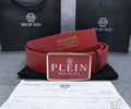 PHILIPP PLEIN Leather belt best quality 1:1 W 38MM