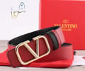 Valentino Leather belt best quality 1:1 W 38MM