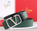 Valentino Leather belt best quality 1:1 W 38MM