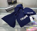 CELINE Winter Scarves and Cap Set With box best quality