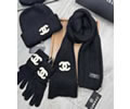 CHANEL Winter Scarves and Cap and glove Set with box best quality
