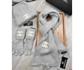CHANEL Winter Scarves and Cap and glove Set with box best quality