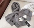 CHANEL Winter Scarves and Cap Set with box best quality