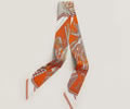 HERMES Twilly Scarf Ribbon Hair 5x86.5CM best quality