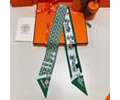 HERMES Twilly Scarf Ribbon Hair 5x86CM best quality