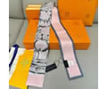 LOUIS VUITTON Twilly Scarf Ribbon Hair 8x120CM