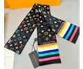 LOUIS VUITTON Twilly Scarf Ribbon Hair 8x120CM