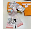 LOUIS VUITTON Twilly Scarf Ribbon Hair 6x120CM