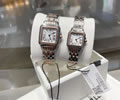 CARTIER Panther Lovers watch Mens 27mm Womens 22mm 2Piece