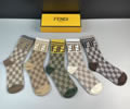 FENDI Socks 5Piece in box