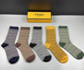 FENDI Socks 5Piece in box