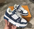 Louis Vuitton Trainer Sneaker Low Kids shoes best quality