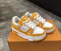 Louis Vuitton Trainer Sneaker Low Kids shoes best quality