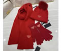 PRADA Scarves and Cap and glove Set 3 Piece