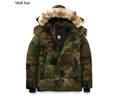 Canada Goose Wyndham Men Down Jacket Wolf hair